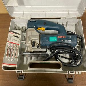 UTt18【動作品】BOSCH ボッシュ GST85PBE ジグソー 切断機 電ノコ のこ 電動工具 100V 