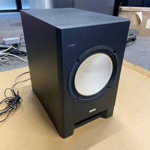 UTt24【通電OK】ONKYO サブウーファー sl-a250 ブラック 現状品