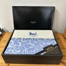 UTn550【未使用】CELINE セリーヌ タオルケット RAE5554020_画像1