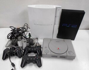 SONY PS3/PS2/PS 本体/コントローラー/アダプター ソニー ゲーム機 まとめ売り ジャンク【ス731】