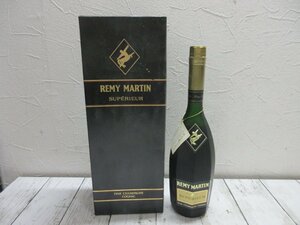 c 1.REMY MARTIN　レミーマルタン　SUPERIEUR　スペリオール ブランデー　40度　700ｍｌ　古酒　未開栓　現状品 【星見】