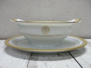 　良品　ノリタケ　グレービボード　VALDERRAMA　1932　金彩　約22ｃｍ　5480S　GOLDRIDGE 【星見】