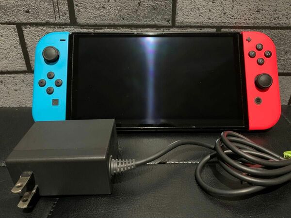 【訳ありの為格安販売】0370 Nintendo Switch 有機ELモデル ネオンブルー ネオンレッド 任天堂 ニンテンドー