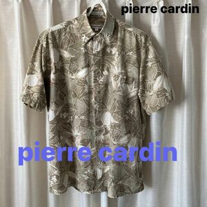 pierre cardin　アロハシャツ　M パイナップル　半袖シャツ　