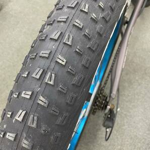 FAT BIKE ファットバイク EIZER TENUS7 Wディスクブレーキ 自転車 Simano 7段変速 26インチの画像9