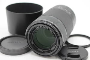 極上品◆SONY ソニー E 55-210mm F4.5-6.3 OSS SEL55210◆ブラック♪0304