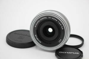 美品◆OLYMPUS オリンパス M.ZUIKO DIGITAL 14-42mm F3.5-5.6 EZ ED◆0318