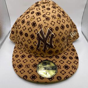 △【T-27】NEW ERA ニューエラ MLB NEW YORK YANKEES ヤンキース 59FIFTY ORIGINAL FIT　キャップ 帽子