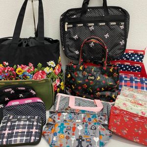 □8105【卸売】LeSportsac レスポートサック フェイラー 他 おまとめ バック ポーチ バニティ キャスキットソン エコバック他