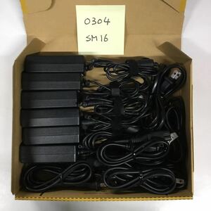 （0304SM16）送料無料/中古/FUJITSU 富士通 フジツウ/FMV-AC337/12V/3A・ADP-40PH AD/20V/2A/純正 ACアダプタ 6個セット