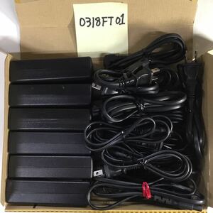 （0318FT01）送料無料/中古/FUJITSU 富士通 フジツウ/FMV-AC320A・FMV-AC320C/19V/3.16A/純正 ACアダプタ 6個セット