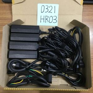 （0321HR03）送料無料/中古/DELL デル/DA45NM140・HK45NM140/19.5V/2.31A/純正 ACアダプタ 4個セット