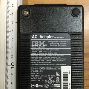 （0325HR07）送料無料/中古/IBM/02K7095/16V/7.5A/純正 ACアダプタ 2個セットの画像2