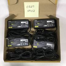 （0327SM02）送料無料/中古/NEC/ADP004/20V/3.25A/純正 ACアダプタ 4個セット_画像1