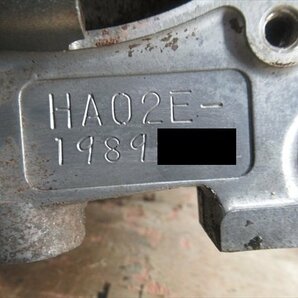 【同梱不可】 H1R6-0226 ホンダ スーパーカブ90 カスタム 実動♪ エンジン ASSY 機関良好 【HA02-203～ 3速セル付 動画有】の画像7