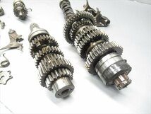 EGR6-0312-12 ホンダ CB400F / 408 エンジン番号 CB400F-107**** エンジンパーツ-12 ミッション ASSY メイン カウンター 他_画像3