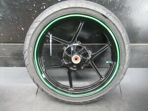 I1R6-0311 カワサキ NINJA250R / ニンジャ250R フロントホイール タイヤ 【EX250K-A39～ 2012年式】