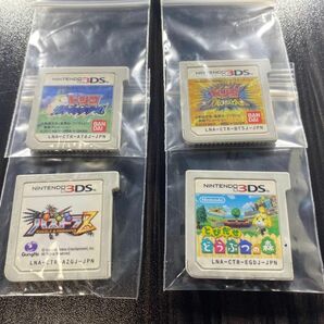 3DS ソフト　4本セット　（ソフトのみ） どうぶつの森