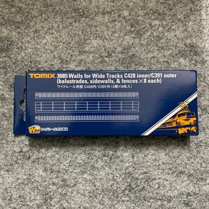 TOMIX 3085 ワイドレール用壁　C428内・C391外　3種×8枚入　