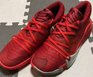 UNDER ARMOUR アンダーアーマー バスケットシューズ バッシュ 27.5cm ★未使用★ レッド 赤 3021263-603 ジョエルエンビード MICROG