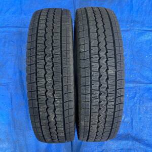 [24T00268S] 185/80R14 102/100N LT ダンロップ WINTER MAXX SV01 2021年製 スタッドレスタイヤ 2本