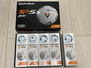 テーラーメイド TP-5X PIX 15球 1ダース + 1スリーブ A