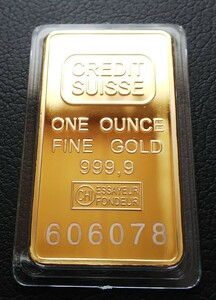 スイス シリアルナンバー 大型硬貨 記念金貨 金貨 CREDIT SUISSE インゴット コレクション 収納ケース付き