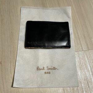 Paul Smith カードケース ポールスミス パスケース ブラック