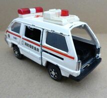 A3# 日本製Diapet ダイヤペット トヨタ タウンエース救急車 YONEZAWA TOYS #315-1_画像4