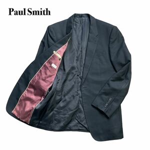 Paul Smith ポールスミス テーラードジャケット ブラック黒 M相当ビジネス紳士 1スタ(1円スタート)