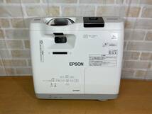 【名古屋発/美品/002】EPSON/エプソン 超短焦点プロジェクター 短焦点 プロジェクター EB-536WT 3400lm ランプ時間0H_画像7