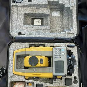 【埼玉発/第16弾】一式 TOPCON PS-105A FC-250 RC-5 プリズムユニット×２ 三脚×３ トータルステーション 測量 トプコン 自動追尾の画像6