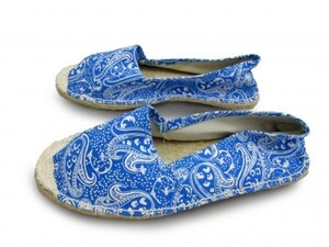 L839 new goods Dedes espadrille 23.5.peiz Lee pattern NAVY*