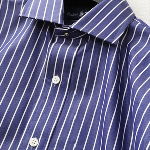 Ralph Lauren ラルフローレン 女性用 ストライプ柄 ドレスシャツ コットンシャツ 9 インパクト21の画像2