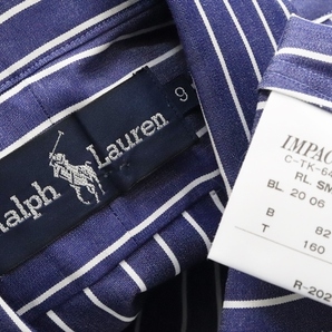 Ralph Lauren ラルフローレン 女性用 ストライプ柄 ドレスシャツ コットンシャツ 9 インパクト21の画像6