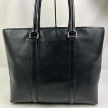  【極美品】相場価格￥102,600-COACH コーチ F71843 牛革 スムースレザー ビジネス トートバッグ ブラック 黒 ブリーフケース メンズ_画像5