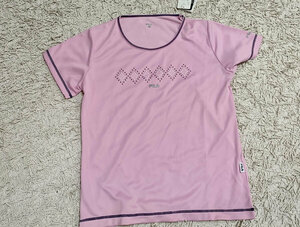 FILA フィラ　紫外線カットTシャツ M　ピンク　新品