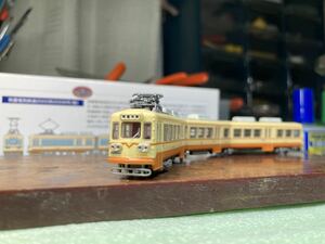 鉄道コレクション 加工品 筑豊電鉄2000形　2006号（橙）レインボー初期仕様　筑豊中間行