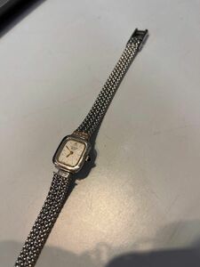 SEIKO セイコー クレドール 1E70-5130 不動 18KT 10Pダイヤ