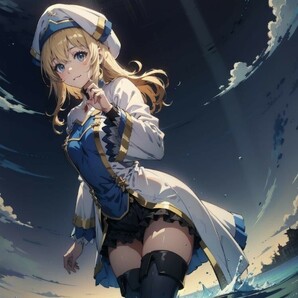 [8961], ゴブリンスレイヤー, 女神官, A4 アート ポスター イラスト 同人 美少女 ファンアート アニメの画像1