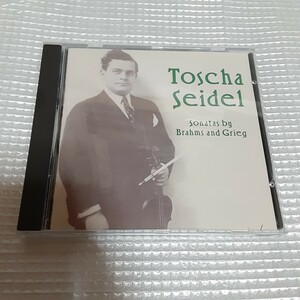 ●【稀少】トーシャ・ザイデルン ブラームス グリーグ ヴァイオリン・ソナタ集 (BIDDULPH/LAB013) TOSCHA SEIDEL BRAHMS GRIEG SONATAS