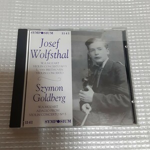 ● 希少廃盤/SYMPOSIUM 1141 ヴォルフスタール ゴールドベルク モーツァルト ベートーヴェン The Violinists Vol.6 Josef Wolfsthal 