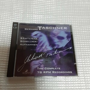 ● 独盤 2CD ARC-128/129 ゲルハルト・タシュナー　78回転盤録音全集　GERHARD TASCHNER 