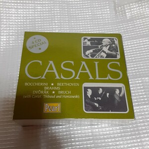 英 pearl CASALS カルザス名演集 SPECIAL CD-BOX(4枚組) ベートーヴェン/ブラームス gemm cds 9461 cd 9363 cd 9349