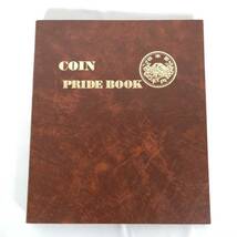 K) コイン プライドブック COIN PRIDE BOOK コインアルバム ファイル 貨幣なしアルバムのみ C0702_画像1