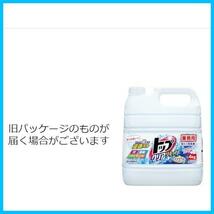 ★4キログラム(x1)★ 洗濯洗剤 蛍光剤無配合 クリアリキッド 液体 大容量】 4㎏ 【業務用_画像3