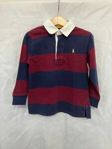 ラルフローレン ラガーシャツ LAUREN RALPH POLO 長袖 ポロ ボーダー ヴィンテージ