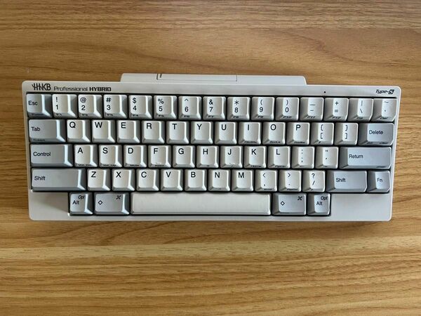 【美品】PFU キーボード HHKB Professional HYBRID Type-S 白（英語配列）電池付属