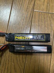 リポバッテリー　11.1v エアガン