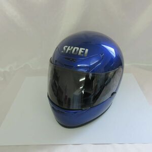 re0302【100】SHOEI　ショウエイ　X-8R　フルフェイスヘルメット　XL　ブルー系　※キズ・汚れ等有り。内側劣化有り。現状品